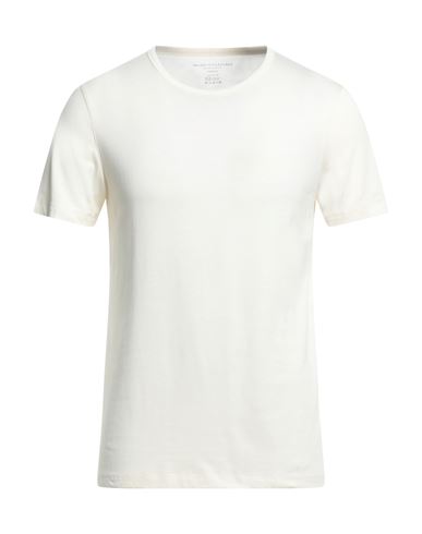 Majestic Filatures Man T-shirt Ivory Size M Cotton In White