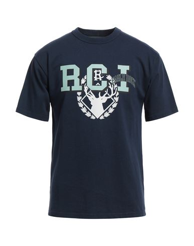 Reese Cooper Man T-shirt Navy Blue Size Xs Cotton