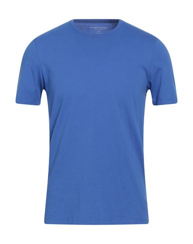 Shop Majestic Filatures Man T-shirt Blue Size Xxl Cotton