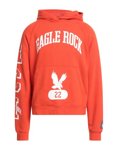 Reese Cooper Man Sweatshirt Orange Size Xs Cotton In Orange