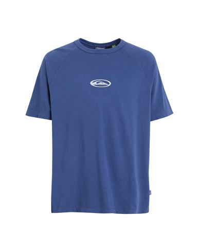 Quiksilver Qs T-shirt Alpha Dog Ss Tee Man T-shirt Purple Size S Organic Cotton
