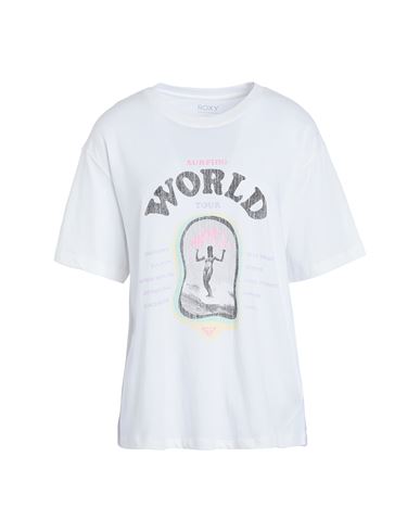 Roxy Rx T-shirt Moonlight Sunset B Woman T-shirt White Size Xs Cotton