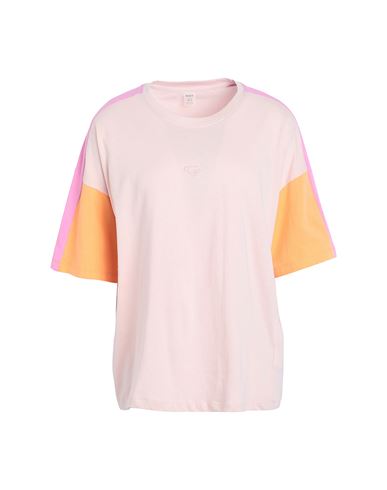 Roxy Rx T-shirt Essential Energy Cblock Tee Woman T-shirt Blush Size Xs Organic Cotton In Pink