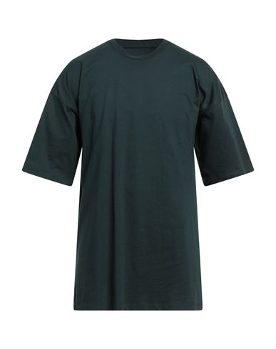 Oamc Man T-shirt Dark Green Size Xs Cotton