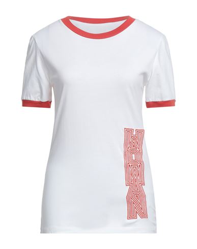 Off-white Woman T-shirt White Size Xs Cotton, Polyester