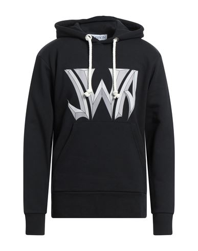 Jw Anderson Man Sweatshirt Black Size Xs Cotton