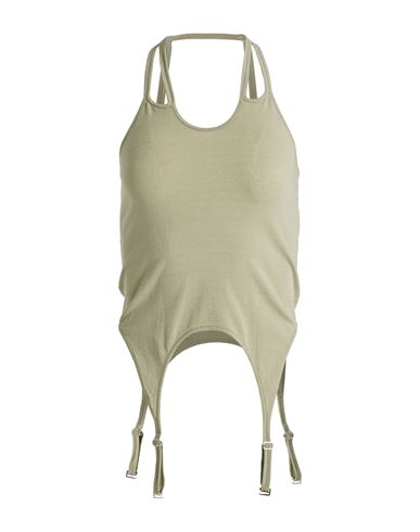Camiseta de tirantes Mujer Verde militar M Mujer