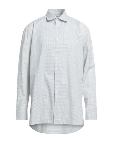 Shop Dunhill Man Shirt White Size L Cotton