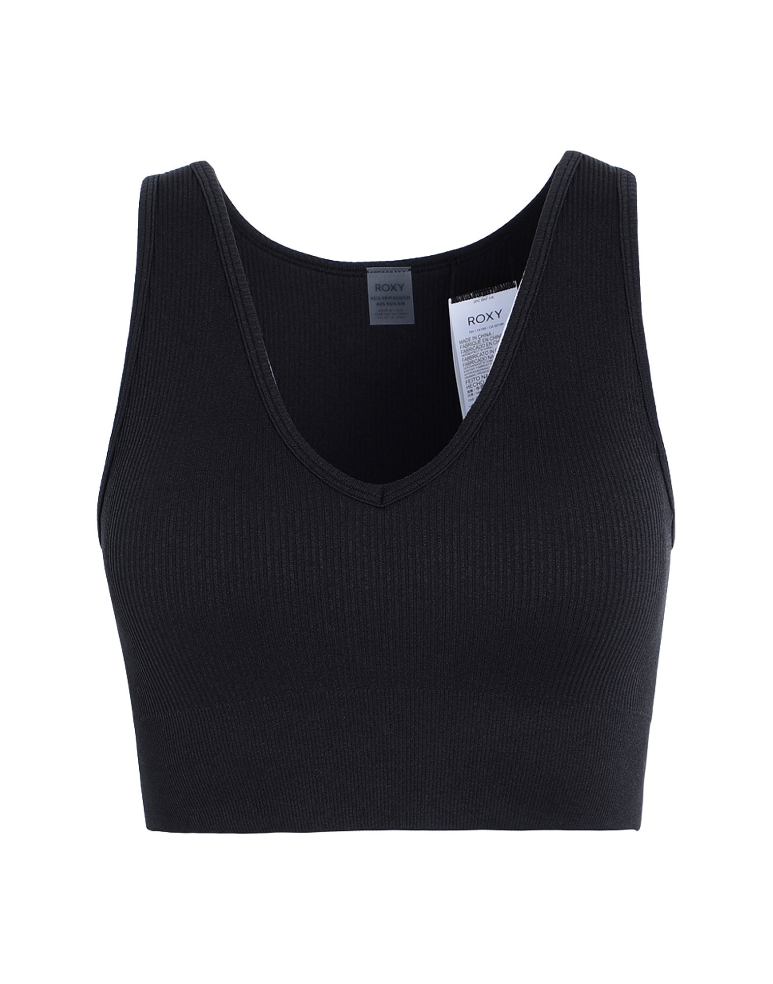 ԥ볫ROXY ǥ ȥåץ ֥å XS/S ʥ 92% / ݥꥦ쥿 8% RX Top Chill Out Seamless V