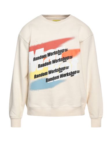 Market Logo-print Cotton Sweatshirt In Beige