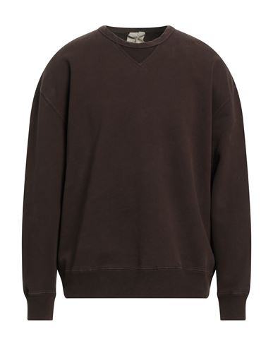 Ten C Man Sweatshirt Brown Size S Cotton