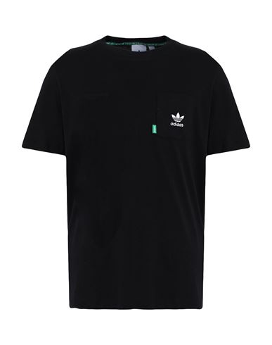 Adidas Originals Essentials Logo-embroidered Cotton And Hemp-blend Jersey T- shirt In Black | ModeSens