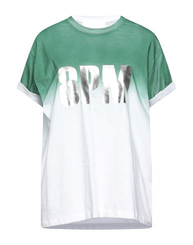 8pm Woman T-shirt Green Size Xs Cotton
