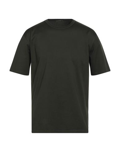 Ten C Man T-shirt Military Green Size S Cotton