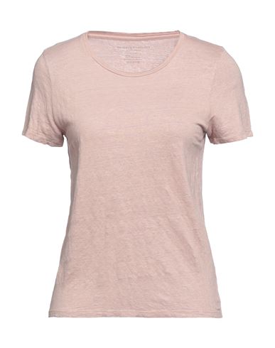 Majestic Filatures Woman T-shirt Blush Size 1 Linen, Elastane In Pink