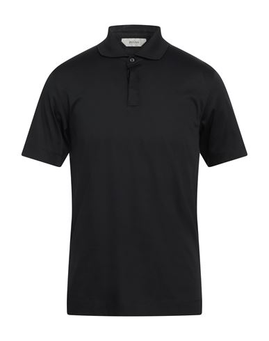 Z Zegna Man Polo Shirt Black Size S Cotton