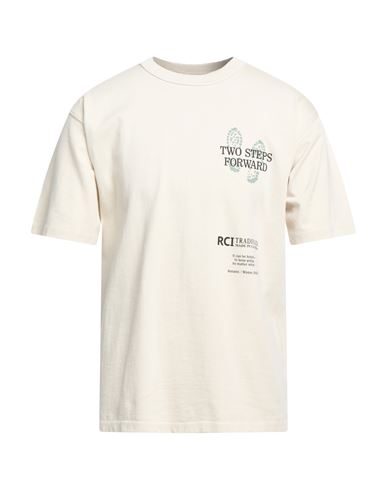 Reese Cooper Man T-shirt Beige Size Xs Cotton