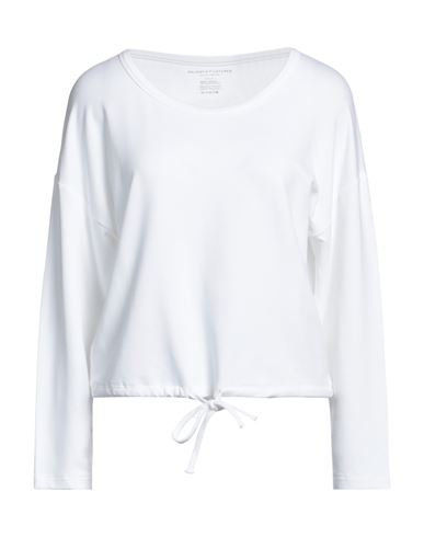 Majestic Filatures Woman Sweatshirt Off White Size 1 Viscose, Elastane