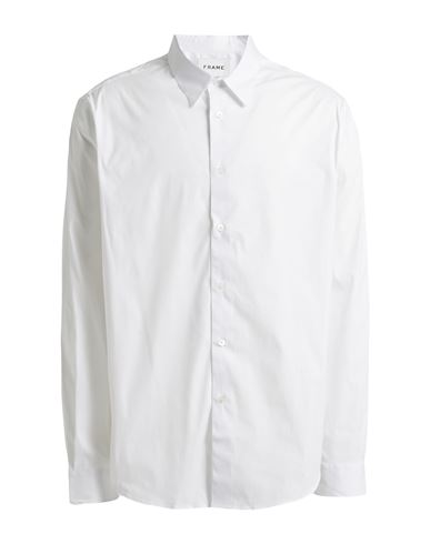 Frame Man Shirt White Size Xl Cotton, Polyamide, Elastane