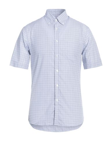 Dunhill Man Shirt Azure Size Xxl Cotton In Blue