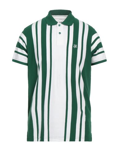 Harmont & Blaine Man Polo Shirt Green Size Xl Cotton