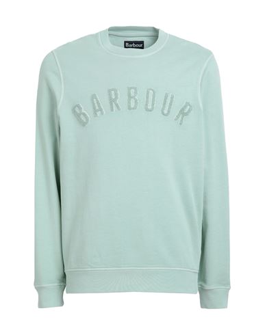 Barbour Man Sweatshirt Light Green Size Xl Cotton