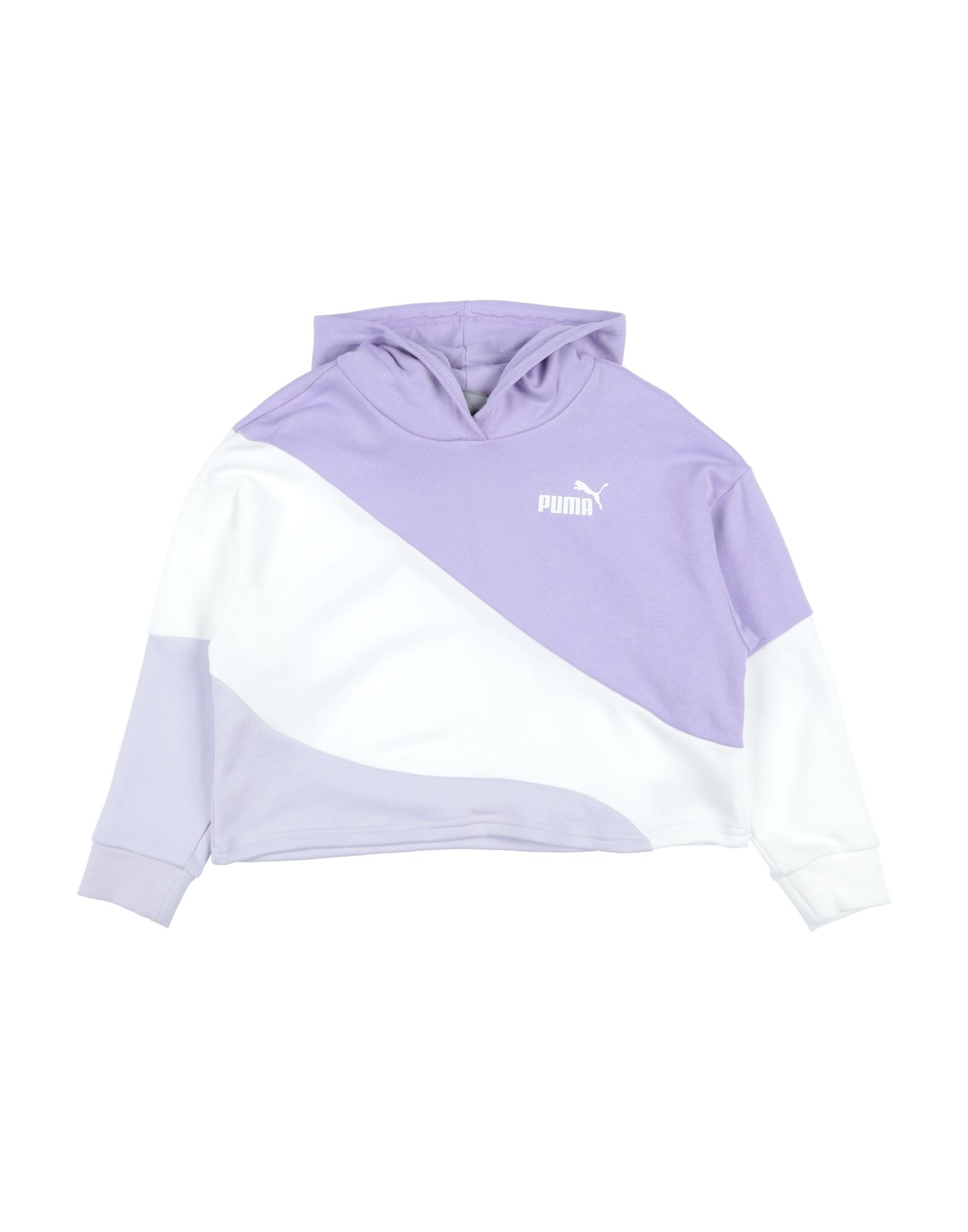 ԥ볫PUMA 륺 3-8  åȥ 饤å 4 åȥ 97% / ݥꥦ쥿 3% PUMA POWER Colorblock CAT Hoodie G