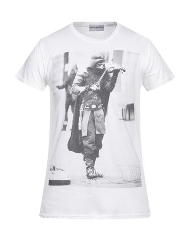 Bastille Man T-shirt White Size M Cotton