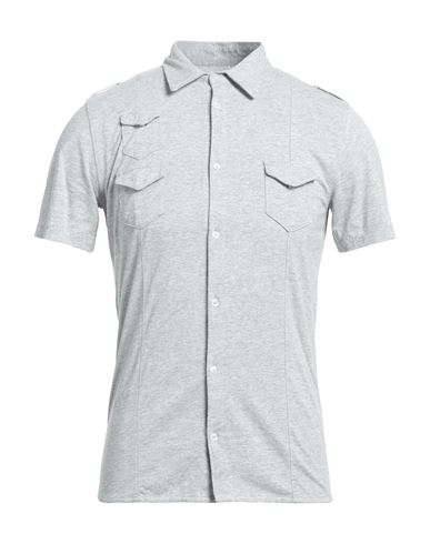 Kaos Man Shirt Grey Size L Cotton