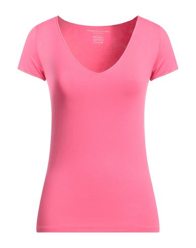 Majestic Filatures Woman T-shirt Fuchsia Size 1 Viscose, Elastane In Pink