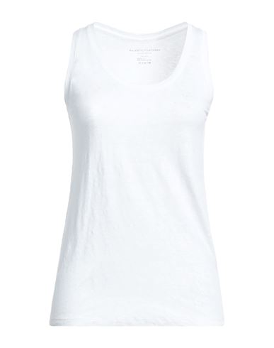 Majestic Filatures Woman Tank Top Light Grey Size 1 Linen, Cotton In White