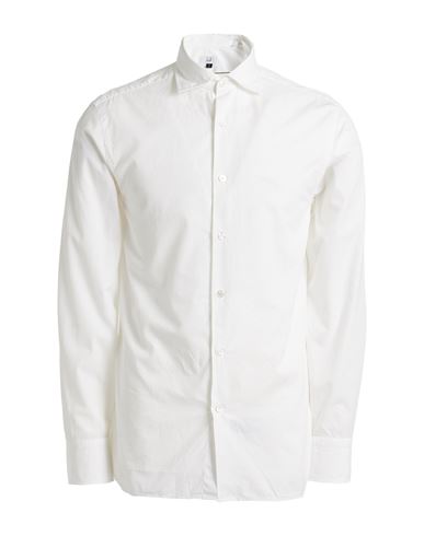 Dunhill Man Shirt White Size S Cotton