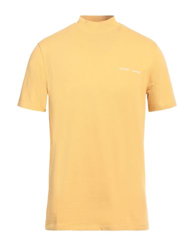 Samsoe & Samsoe Samsøe Φ Samsøe Man T-shirt Marigold Size Xs Organic Cotton In Yellow