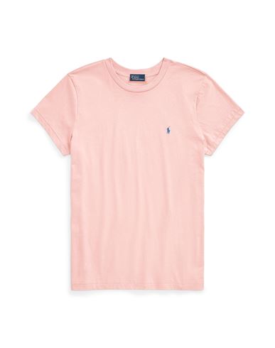Polo Ralph Lauren Woman T-shirt Pink Size Xl Cotton