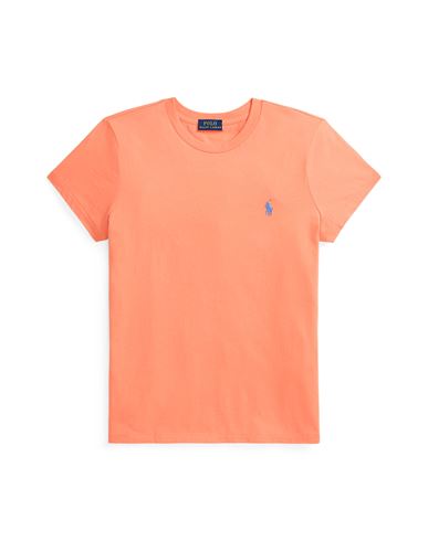 Shop Polo Ralph Lauren Woman T-shirt Mandarin Size L Cotton