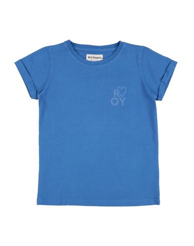 Roy Rogers Babies' Roÿ Roger's Toddler Girl T-shirt Azure Size 6 Cotton In Blue