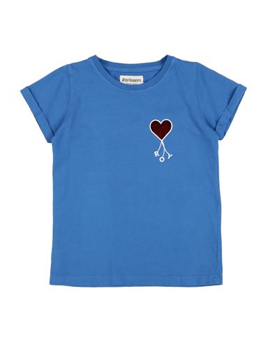 Roy Rogers Babies' Roÿ Roger's Toddler Girl T-shirt Blue Size 6 Cotton