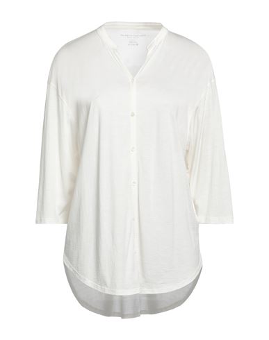 Majestic Filatures Woman Shirt Off White Size 2 Silk, Cotton