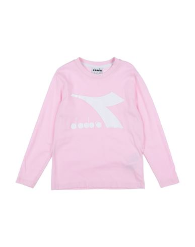 Diadora Babies'  Toddler Girl T-shirt Pink Size 6 Cotton