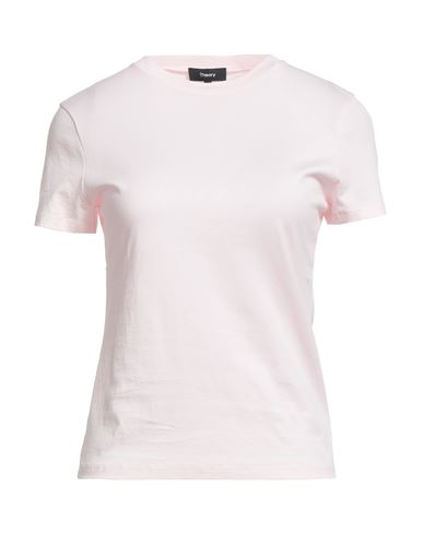 Theory Woman T-shirt Light Pink Size S Pima Cotton In Pink