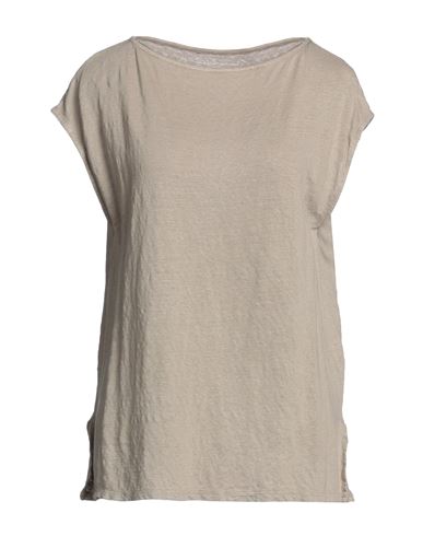 Majestic Filatures Woman T-shirt Sand Size 1 Cotton In Beige