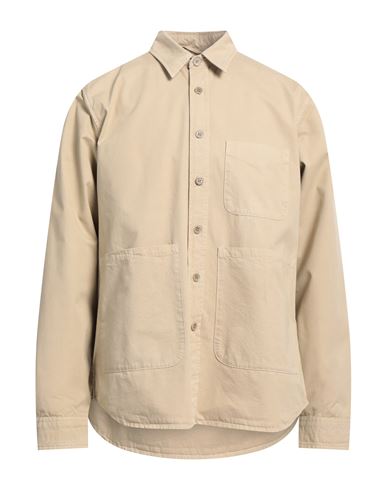 Aspesi Man Shirt Beige Size Xxl Cotton