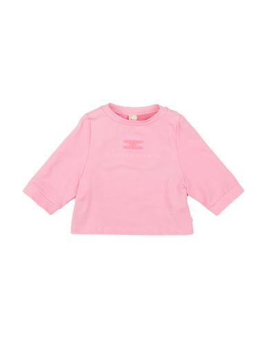 Elisabetta Franchi Babies'  Toddler Girl Sweatshirt Pink Size 6 Cotton, Elastane