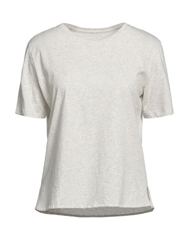 Majestic Filatures Woman T-shirt Light Grey Size 1 Cotton