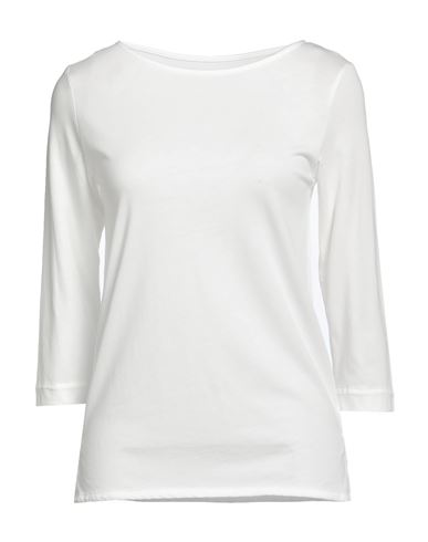 Majestic Filatures Woman T-shirt White Size 1 Lyocell, Cotton
