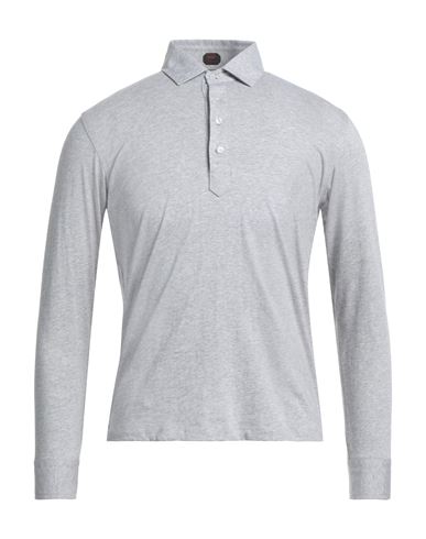 Mp Massimo Piombo Man Polo Shirt Light Grey Size Xs Cotton