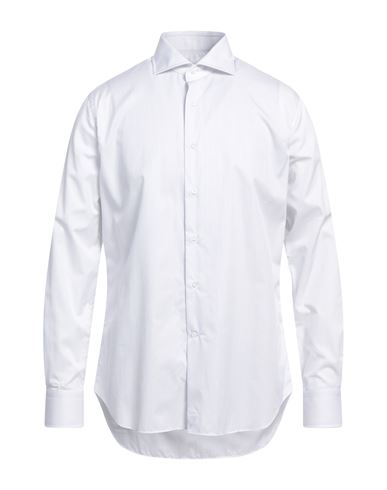 Alessandro Gherardi Man Shirt White Size 16 ½ Cotton