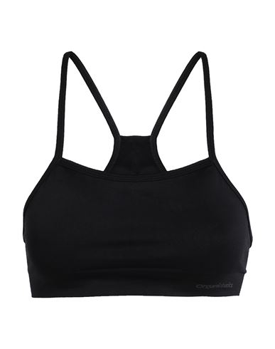 Organic Basics Active Sports Bra Woman Top Black Size Xl/xxl Recycled Nylon, Nylon, Elastane