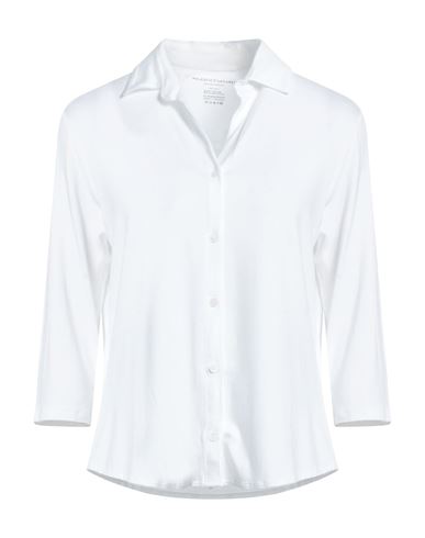 Shop Majestic Filatures Woman Shirt White Size 1 Viscose, Elastane