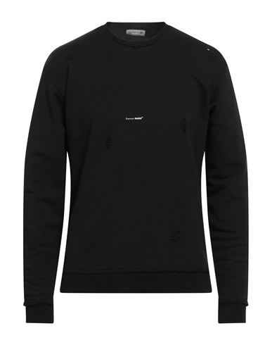 Daniele Alessandrini Homme Man Sweatshirt Black Size S Cotton